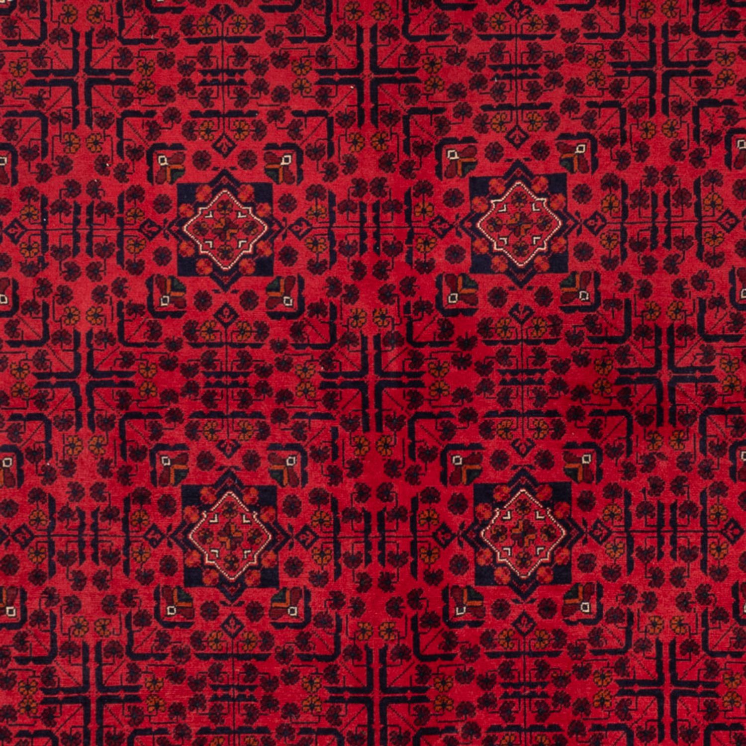 Afgański dywan - Kunduz - Royal - 370 x 252 cm - czerwony