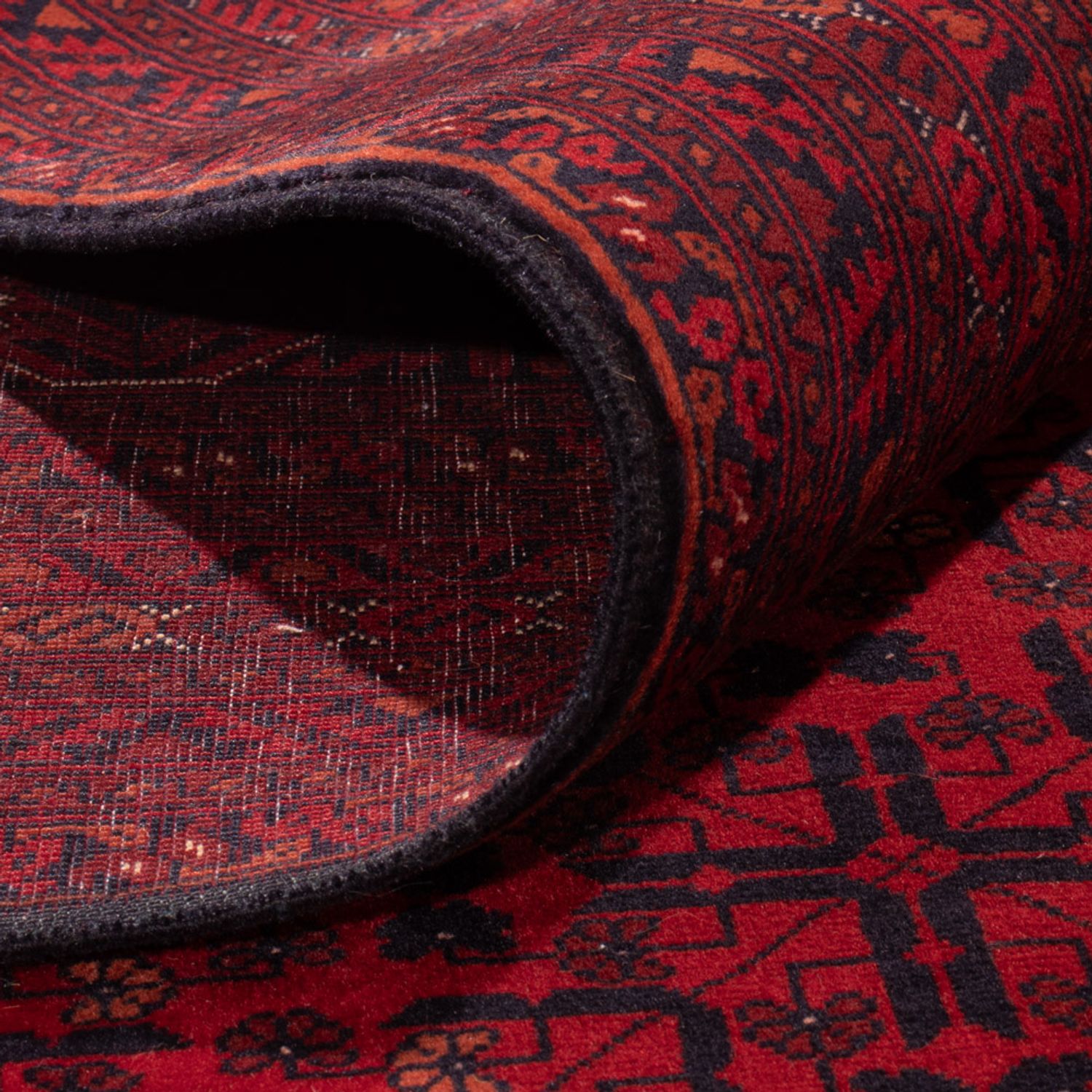 Afghan Rug - Royal - 345 x 252 cm - red