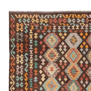 Kelim Rug - Splash - 351 x 244 cm - colorful