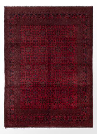 Afghánský koberec - Kunduz - 344 x 255 cm - červená