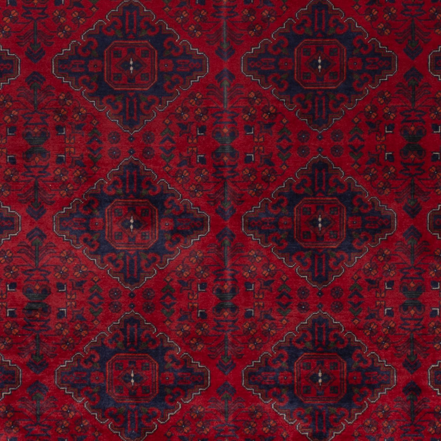 Afghan Rug - Kunduz - 346 x 249 cm - red