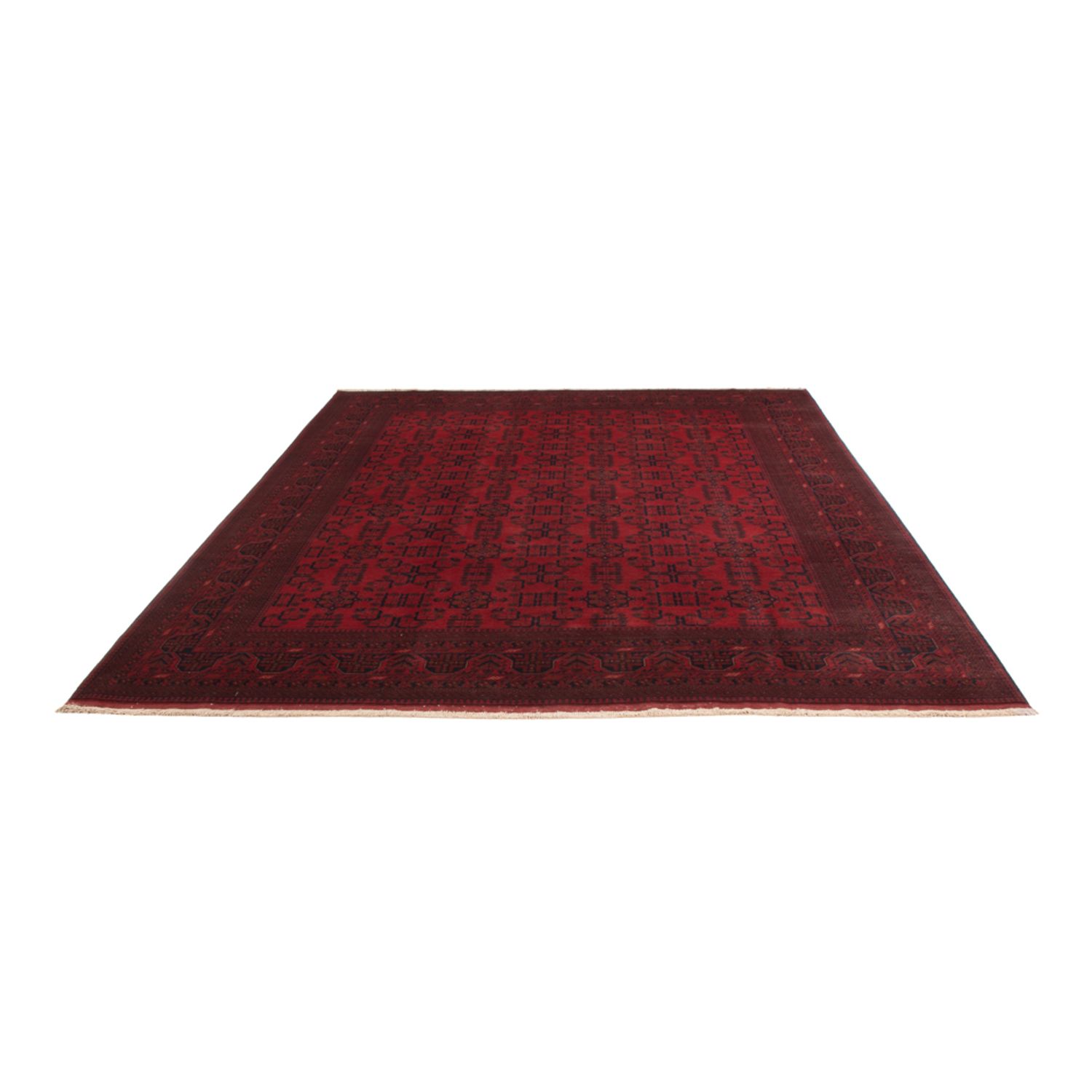 Afghánský koberec - Kunduz - 341 x 251 cm - červená
