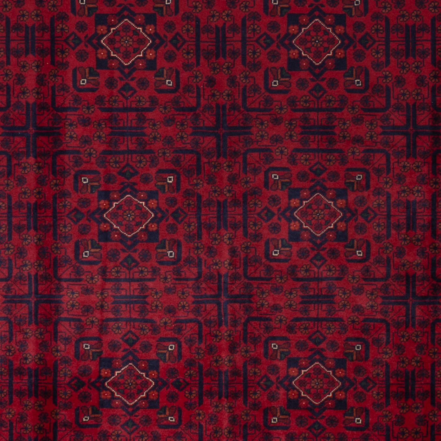 Afghánský koberec - Kunduz - 354 x 248 cm - červená