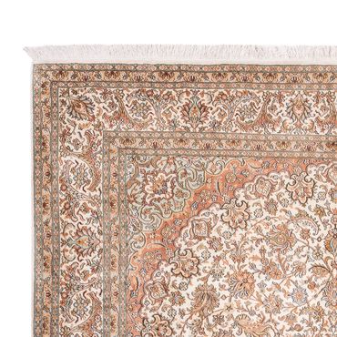 Sidenmatta - Kashmir Silk - 314 x 219 cm - beige