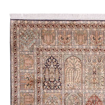 Sidenmatta - Kashmir Silk - 315 x 214 cm - ljusbeige