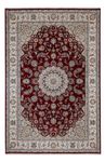 Orientalny dywan - Nain - Indus - 303 x 200 cm - ciemna czerwień