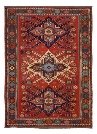 Kelim Rug - Oriental - Soumak - 282 x 198 cm - red