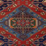 Kelimský koberec - Orientální - Soumak - 281 x 203 cm - červená