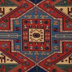 Kelim Rug - Oriental - Soumak - 276 x 205 cm - red