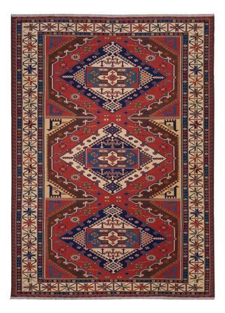 Kelim Rug - Oriental - Soumak - 282 x 204 cm - red