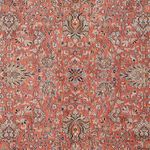 Sidenmatta - Kashmir Silk - 268 x 184 cm - ljusröd