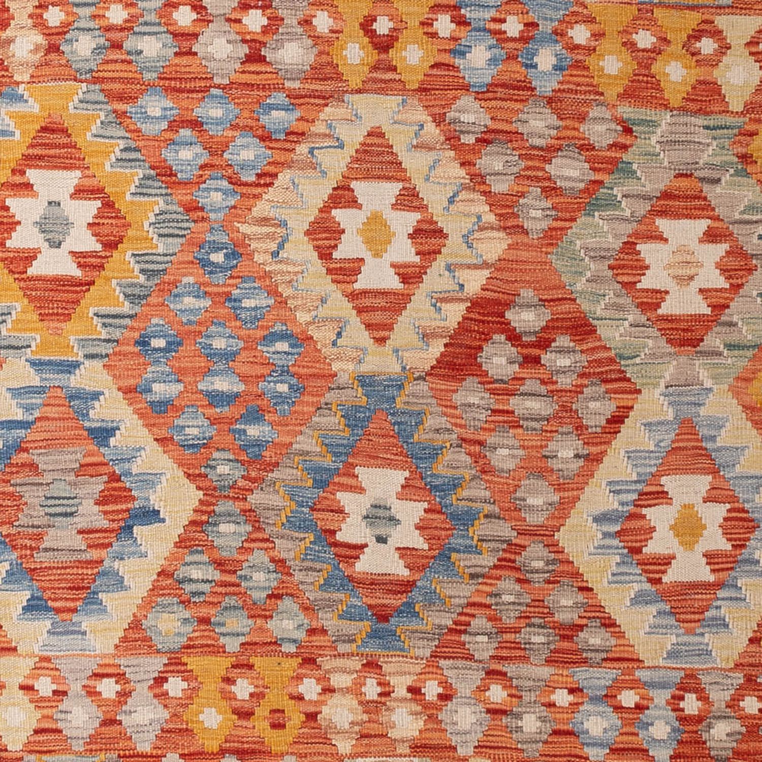 Kelim Rug - Splash - 292 x 207 cm - multicolored