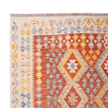 Kelim Rug - Splash - 292 x 207 cm - multicolored