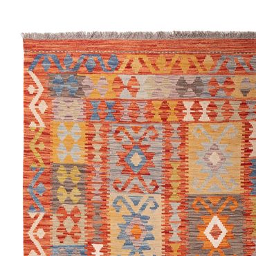 Kelim Rug - Splash - 298 x 197 cm - multicolored
