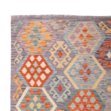 Tapete Kelim - Splash - 293 x 193 cm - multicolorido
