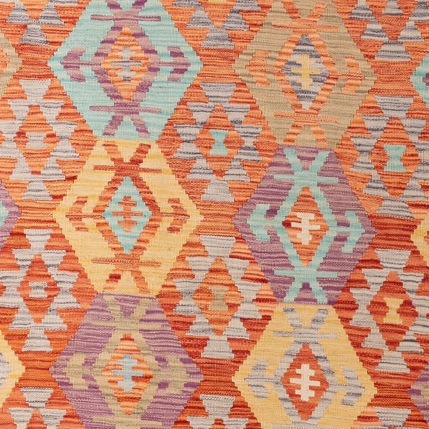 Kelim Rug - Splash - 288 x 206 cm - multicolored