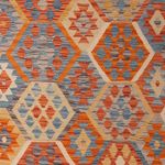 Kelim Rug - Splash - 292 x 203 cm - multicolored