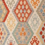 Kelim Rug - Splash - 310 x 193 cm - multicolored