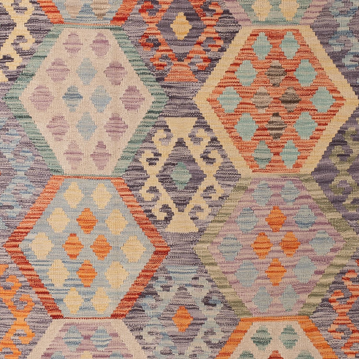Kelim Rug - Splash - 300 x 202 cm - multicolored