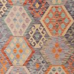 Kelim Rug - Splash - 300 x 202 cm - multicolored