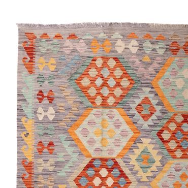 Kelimteppe - Splash - 296 x 200 cm - flerfarget