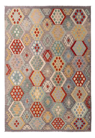 Kelim Rug - Splash - 301 x 209 cm - multicolored