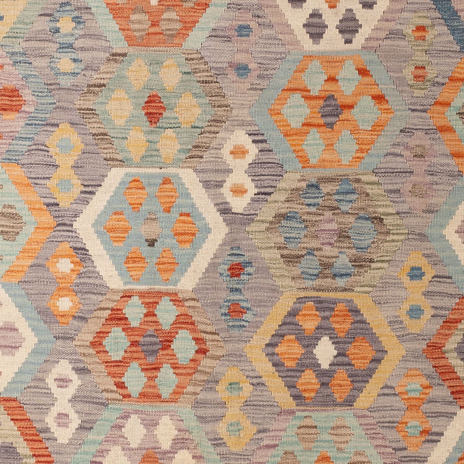 Kelim Rug - Splash - 300 x 209 cm - multicolored