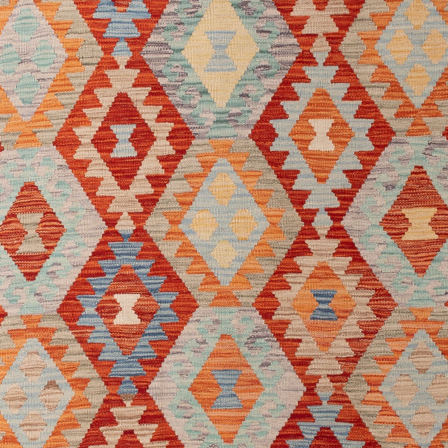 Kelim Rug - Splash - 298 x 203 cm - multicolored