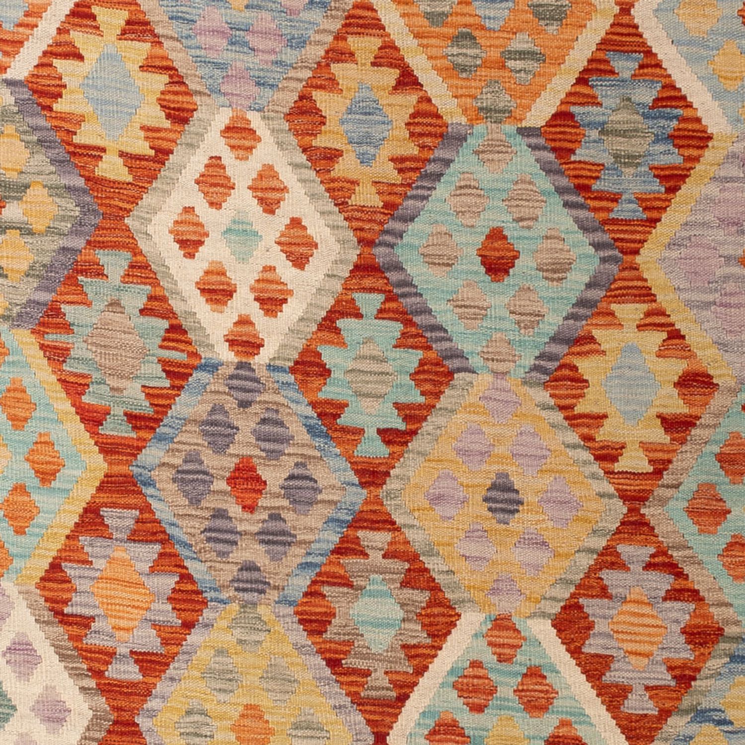 Kelim Rug - Splash - 299 x 209 cm - multicolored
