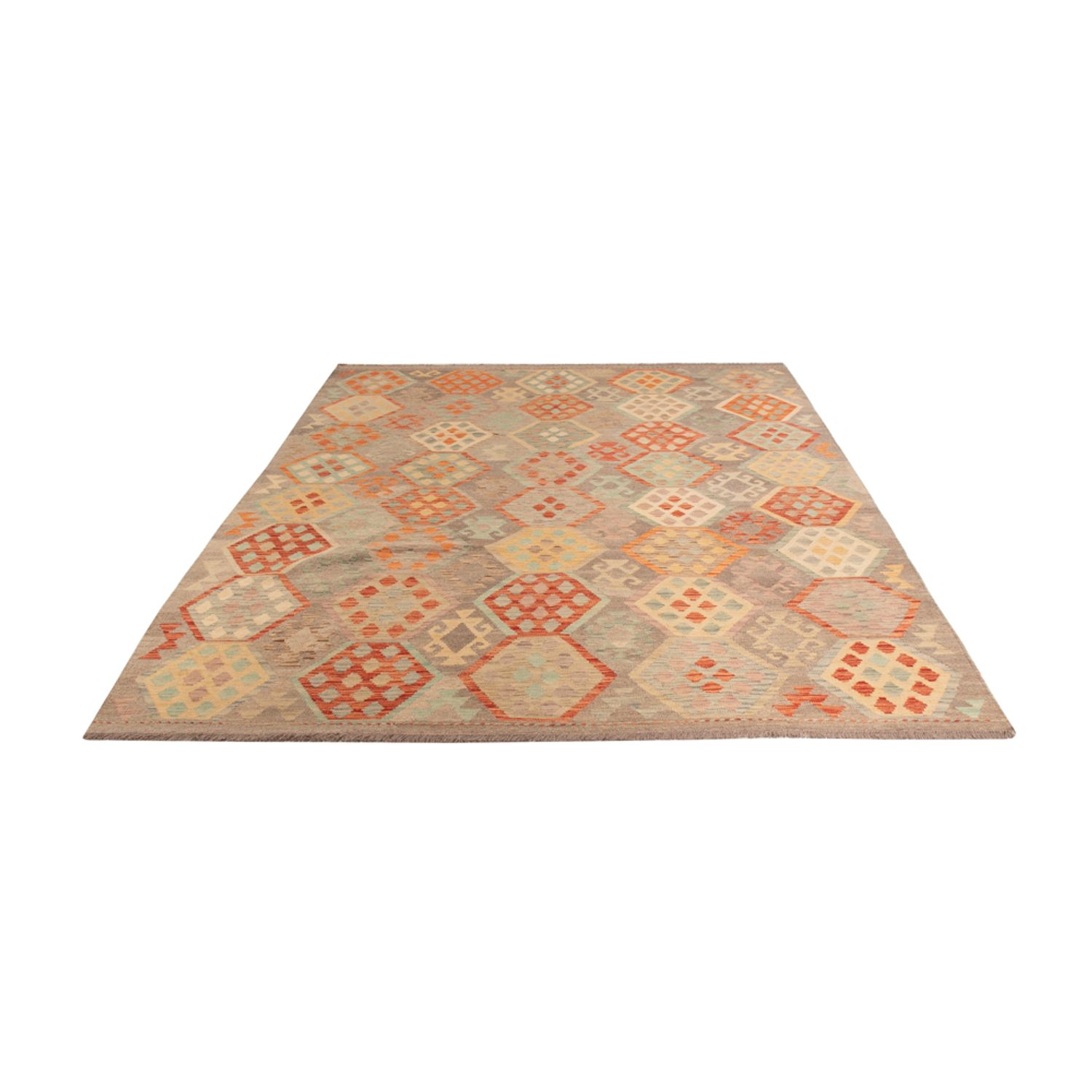 Kelim Rug - Splash - 288 x 202 cm - multicolored
