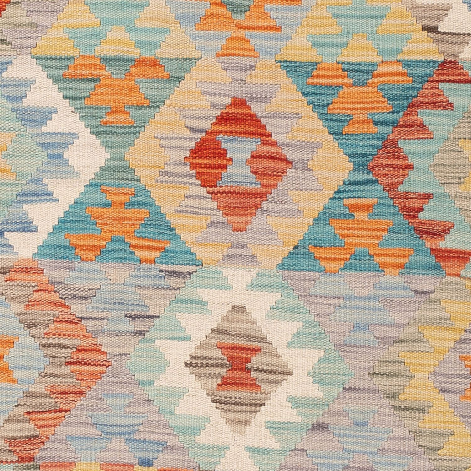 Kelim Rug - Splash - 187 x 129 cm - multicolored
