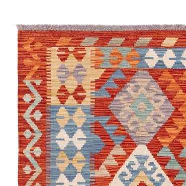 Kelim Rug - Splash - 174 x 126 cm - multicolored