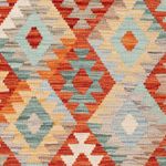Kelim Rug - Splash - 174 x 125 cm - multicolored