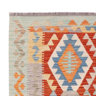 Kelim Rug - Splash - 180 x 127 cm - multicolored
