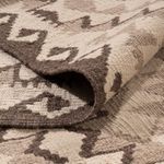 Kelim Rug - Splash - 291 x 208 cm - light grey