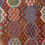Kelim Rug - Splash - 292 x 214 cm - multicolored