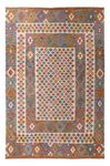 Kelim Rug - Splash - 301 x 203 cm - multicolored