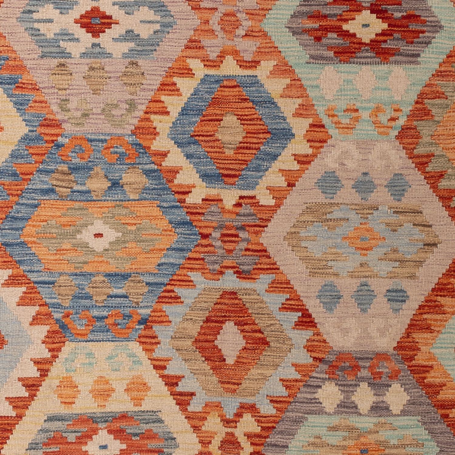 Kelim Rug - Splash - 310 x 204 cm - multicolored