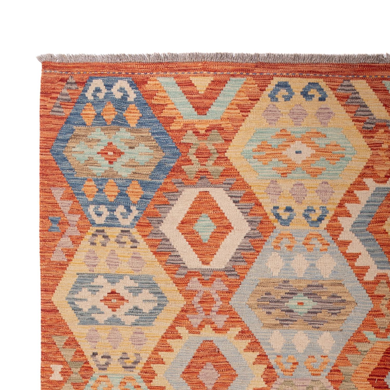 Kelim Rug - Splash - 310 x 204 cm - multicolored