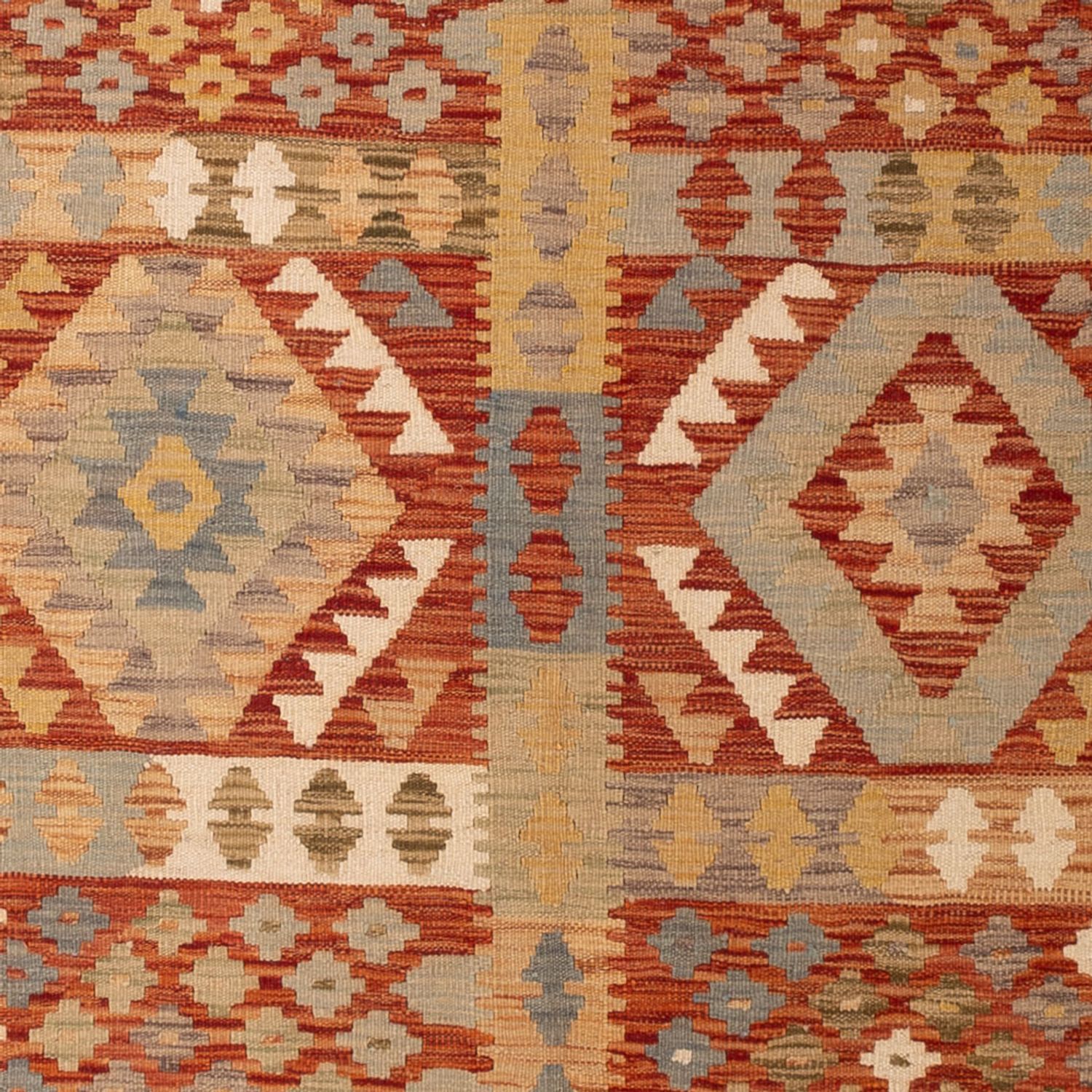 Kelim Rug - Splash - 287 x 191 cm - multicolored