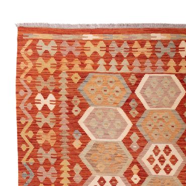 Kelim Rug - Splash - 289 x 203 cm - multicolored