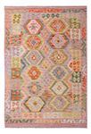 Kelim Rug - Splash - 187 x 127 cm - multicolored