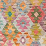 Kelim Rug - Splash - 181 x 120 cm - multicolored