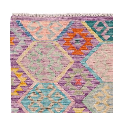 Kelim Carpet - Splash - 173 x 124 cm - flerfärgad