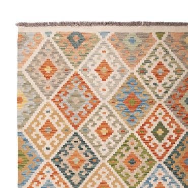 Tapete Kelim - Splash - 299 x 206 cm - multicolorido