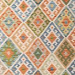 Kelim Rug - Splash - 299 x 206 cm - multicolored