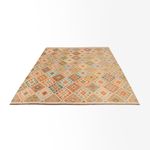 Kelim Rug - Splash - 299 x 206 cm - multicolored