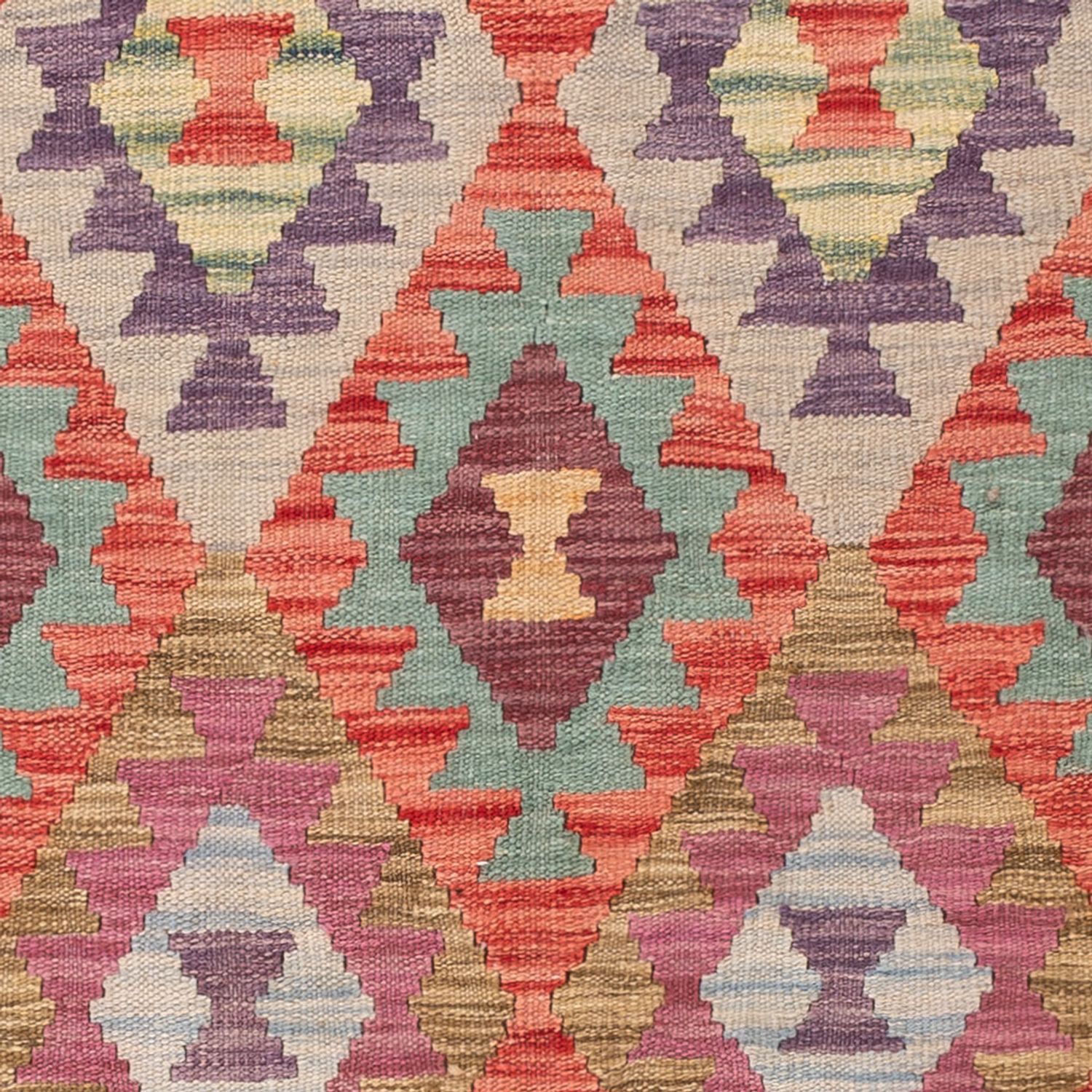 Kelim Rug - Splash - 173 x 119 cm - multicolored