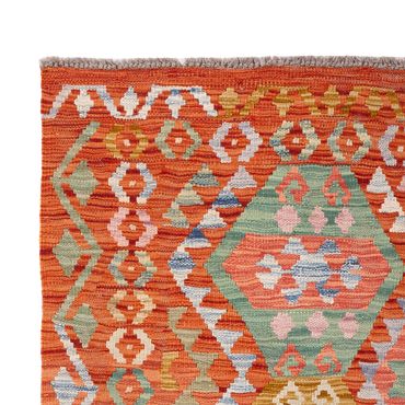 Kelim Rug - Splash - 177 x 118 cm - multicolored