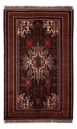 Belutsch Rug - 188 x 112 cm - dark red